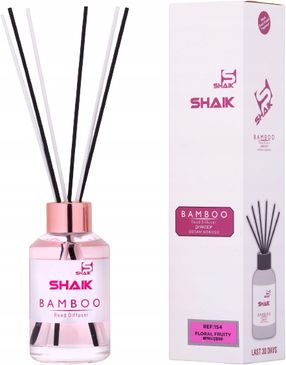 Aróma difuzér Shaik Bamboo – inšpirované vôňou Versace – Bright Crystal, 100ml vôňa do bytu