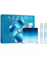 Azzaro Chrome parfumovaná voda pre mužov 100 ml + EDP 10 ml + EDT 10 ml darčeková sada