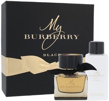 Burberry My Burberry Black parfumovaná voda pre ženy 50 ml + telové mlieko 75 ml darčeková sada