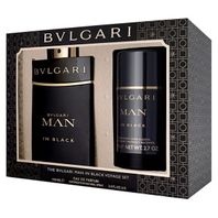 Bvlgari Man In Black parfumovaná voda pre mužov 100 ml + deostick 75 ml darčeková sada