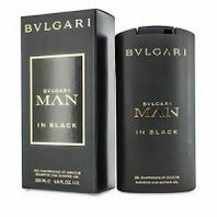 Bvlgari Man In Black sprchový gél a šampón pre mužov 200 ml