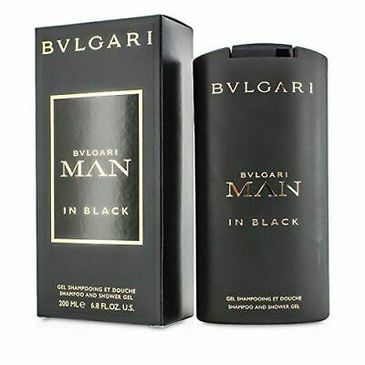 Bvlgari Man In Black sprchový gél a šampón pre mužov 200 ml