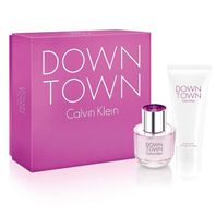 Calvin Klein Downtown parfumovaná voda pre ženy 50 ml + telové mlieko 100 ml darčeková sada