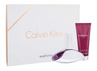 Calvin Klein Euphoria parfumovaná voda pre ženy 100 ml + telové mlieko 100 ml darčeková sada