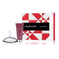 Calvin Klein Euphoria parfumovaná voda pre ženy 50 ml + telové mlieko 100 ml darčeková sada