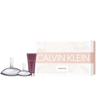 Calvin Klein Euphoria parfumovaná voda pre ženy 100 ml + EDP 30 ml + telové mlieko 100 ml darčeková sada