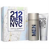 Carolina Herrera 212 NYC Men toaletná voda pre mužov 100 ml + sprchový gél 100 ml darčeková sada