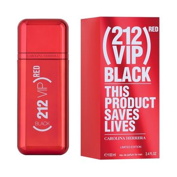 Carolina Herrera 212 VIP Men Black Red limited edition parfumovaná voda pre mužov 100 ml