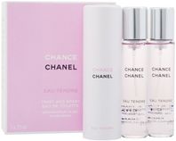 Chanel Chance Eau Tendre twist and spray toaletná voda pre ženy 3x20 ml