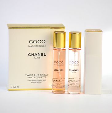 Chanel Coco Mademoiselle Twist and spray toaletná voda pre ženy 3x20 ml