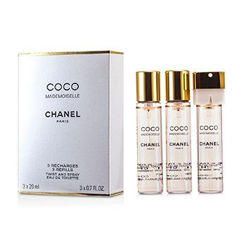 Chanel Coco Mademoiselle toaletná voda pre ženy náplne 3x20 ml