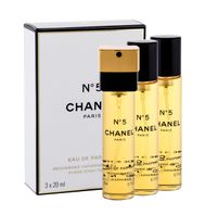 Chanel No.5 náhradná náplň parfumovaná voda pre ženy 3x 20 ml
