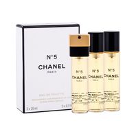 Chanel No.5 náplň toaletná voda pre ženy 3x20 ml