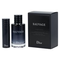 Christian Dior Sauvage parfumovaná voda pre mužov 100 ml + parfumovaná voda 10 ml darčeková sada