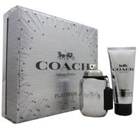 Coach Platinum parfumovaná voda pre mužov 60 ml + sprchovací gél 100 ml darčeková sada