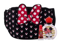 Disney Minnie Mouse toaletná voda pre deti 50 ml + lesk na pery 6 ml + taška okolo pása darčeková sada