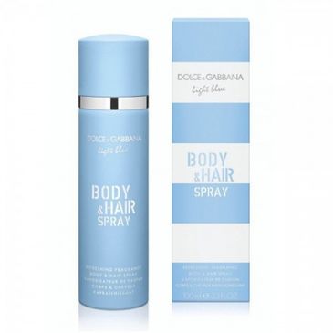 Dolce & Gabbana Light Blue Body & Hair Mist telový sprej pre ženy 100 ml