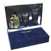 Dolce & Gabbana Pour Homme toaletná voda pre mužov 125 ml + balzám po holení 100 ml + sprchový gél 50 ml darčeková sada