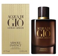Giorgio Armani Acqua di Gio Absolu Instinct parfumovaná voda pre mužov 75 ml