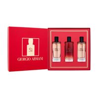 Giorgio Armani Sí Passione parfumovaná voda pre ženy 15 ml + parfumovaná voda Si 2 x 15 ml darčeková sada