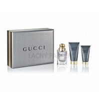 Gucci by Gucci Made To Measure toaletná voda pre mužov 50 ml + sprchový gél 50 ml + balzám po holení 50 ml darčeková sada