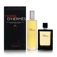 Hermès Terre d’Hermès Parfum parfumovaná voda pre mužov 30 ml + náplň 125 ml darčeková sada
