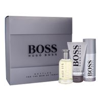 Hugo Boss Boss Bottled toaletná voda pre mužov 100 ml + sprchový gél 100 ml + deospray 150 ml darčeková sada