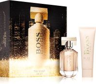 Hugo Boss Boss The Scent parfumovaná voda pre ženy 50 ml + telové mlieko 100 ml darčeková sada