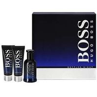 Hugo Boss Boss Bottled Night toaletná voda pre mužov 100 ml + balzam po holení 75 ml + sprchový gél 50 ml darčeková sada