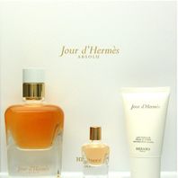 Hermès Jour d'Hermes Absolu parfumovaná voda pre ženy 85 ml + parfumovaná voda 7,5 ml + telové mlieko 30 ml darčeková sada