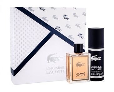 Lacoste L´Homme Lacoste toaletná voda pre mužov 100 ml + deodorant 150 ml darčeková sada