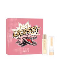 Lacoste Pour Femme parfumovaná voda pre ženy 50 ml + telové mlieko 50 ml darčeková sada