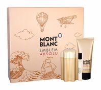 Mont Blanc Emblem Absolu toaletná voda pre mužov 100 ml + toaletná voda 7,5 ml + sprchový gel 100 ml darčeková sada