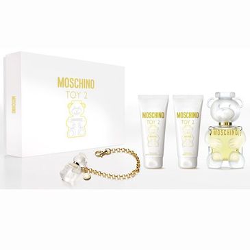 Moschino Toy 2 parfumovaná voda pre ženy 100 ml + telové mlieko 100 ml + sprchový gél 100 ml + kľúčenka darčeková sada
