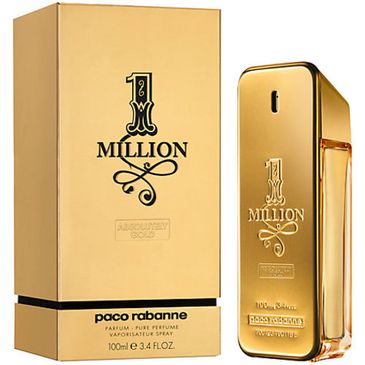 Paco Rabanne 1 Million Absolutely Gold parfumovaná voda pre mužov 100 ml TESTER