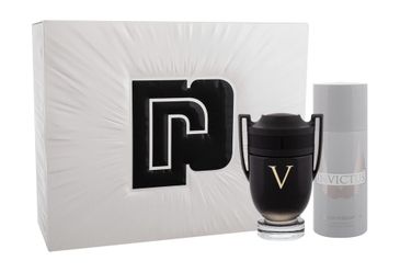 Paco Rabanne Invictus Victory parfumovaná voda pre mužov 100 ml + deospray 150 ml darčeková sada