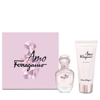 Salvatore Ferragamo Amo Ferragamo parfumovaná voda pre ženy 50 ml + telové mlieko 100 ml darčeková sada