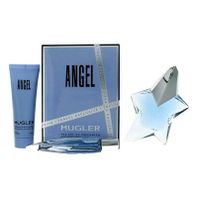 Thierry Mugler Angel parfumovaná voda pre ženy 50 ml + telové mlieko 50 ml + EDP 10 ml darčeková sada
