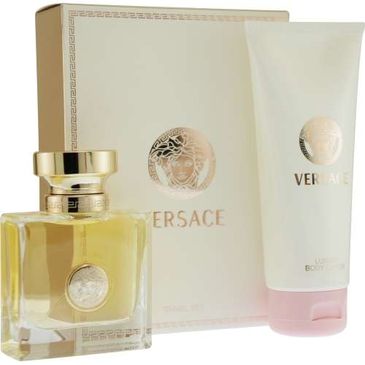 Versace Pour Femme parfumovaná voda pre ženy 50 ml + telové mlieko 100 ml darčeková sada