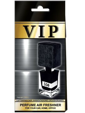 VIP №550 Black Afgano vôňa do auta