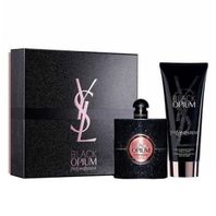 Yves Saint Laurent Black Opium parfumovaná voda pre ženy 50 ml + telové mlieko 50 ml darčeková sada
