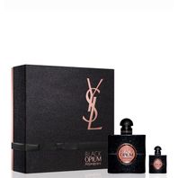 Yves Saint Laurent Black Opium parfumovaná voda pre ženy 50 ml + parfumovaná voda 7,5 ml darčeková sada