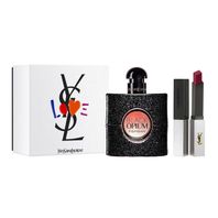 Yves Saint Laurent Black Opium Parfumovaná voda pre ženy 50 ml + rúž 1,3 g darčeková sada