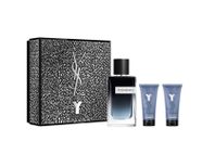 Yves Saint Laurent Y parfumovaná voda pre mužov 100 ml + sprchový gel 50 ml + balzám po holení 50 ml darčeková sada