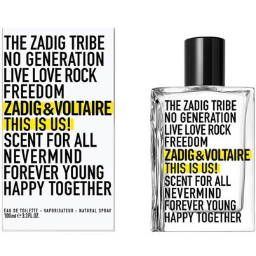 Zadig & Voltaire This Is Us! toaletná voda unisex 100 ml TESTER